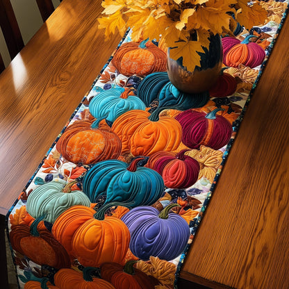 Pumpkin Harvest Quilted Table Runner GFTOXM88