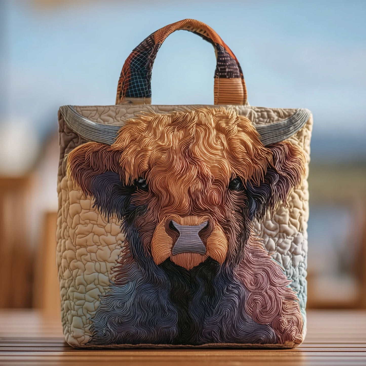 Puffy Moo Quilted Tote Bag GFTOXM91