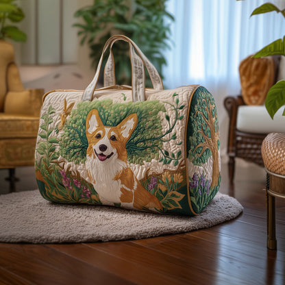 Adorable Corgi Quilted Duffle Bag GFTOYC02