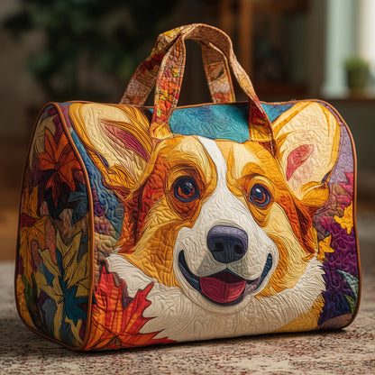 Adorable Corgi Quilted Duffle Bag GFTOYC03