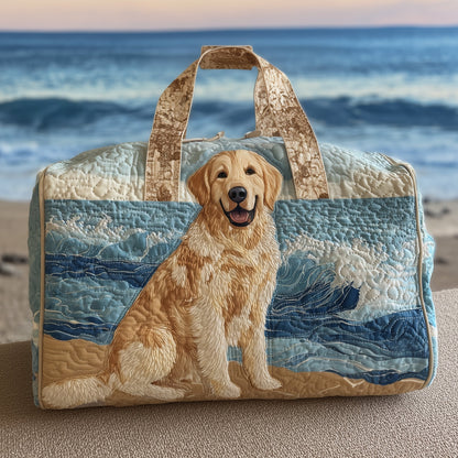 Golden Retriever Quilted Duffle Bag GFTOYC09