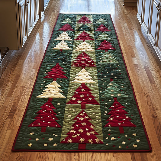 Starry Christmas Tree Runner Rug GFTOYC1018