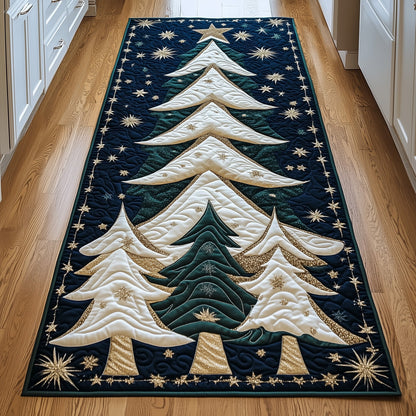 Starry Christmas Tree Runner Rug GFTOYC1019