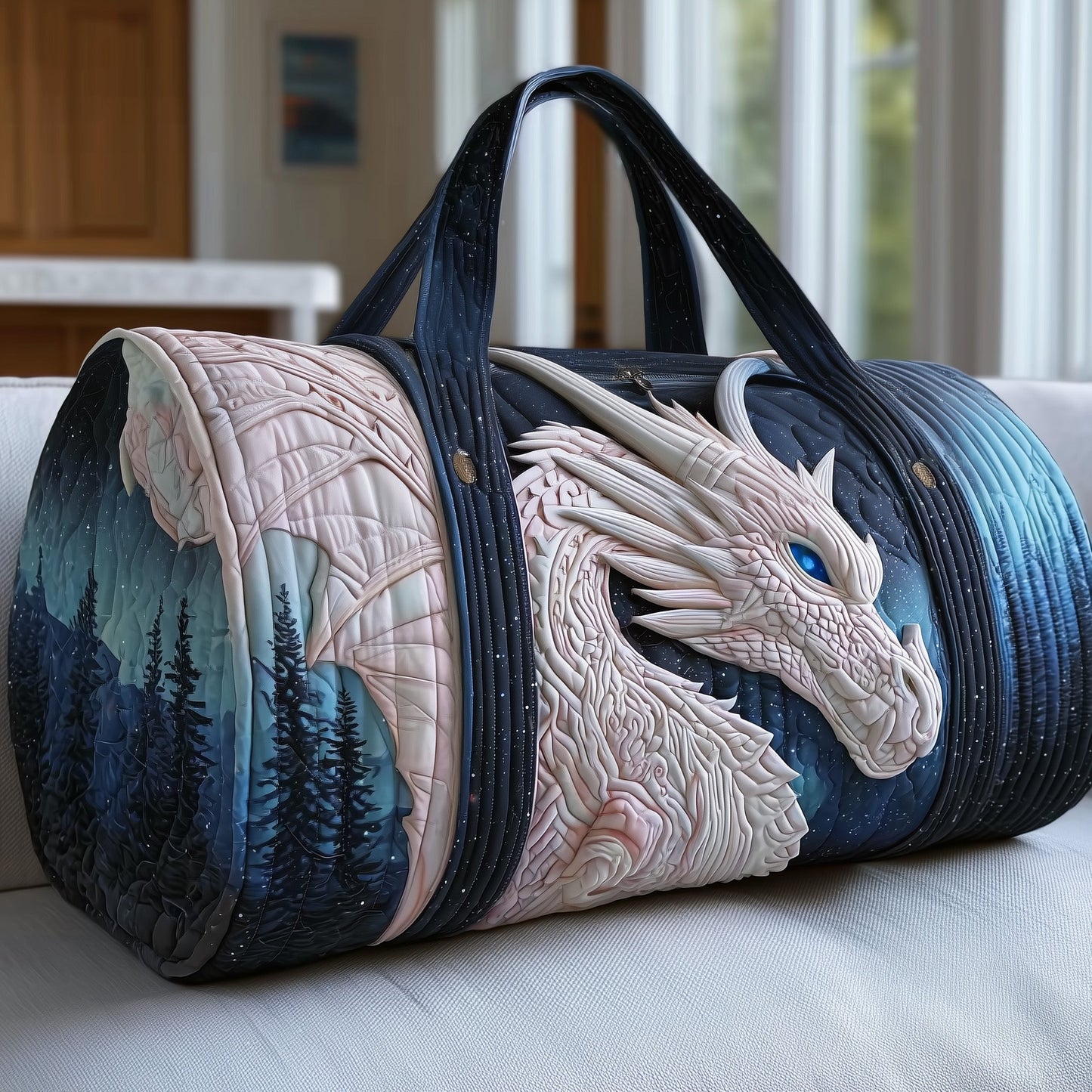 Mystic Dragon Quilted Duffle Bag GFTOYC102