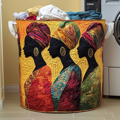 Sunlit Majesty Quilted Laundry Basket GFTOYC1033