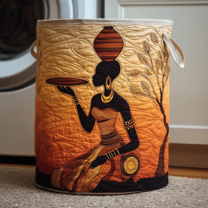 Sunlit Majesty Quilted Laundry Basket GFTOYC1034