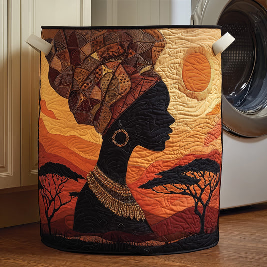 Sunlit Majesty Quilted Laundry Basket GFTOYC1036