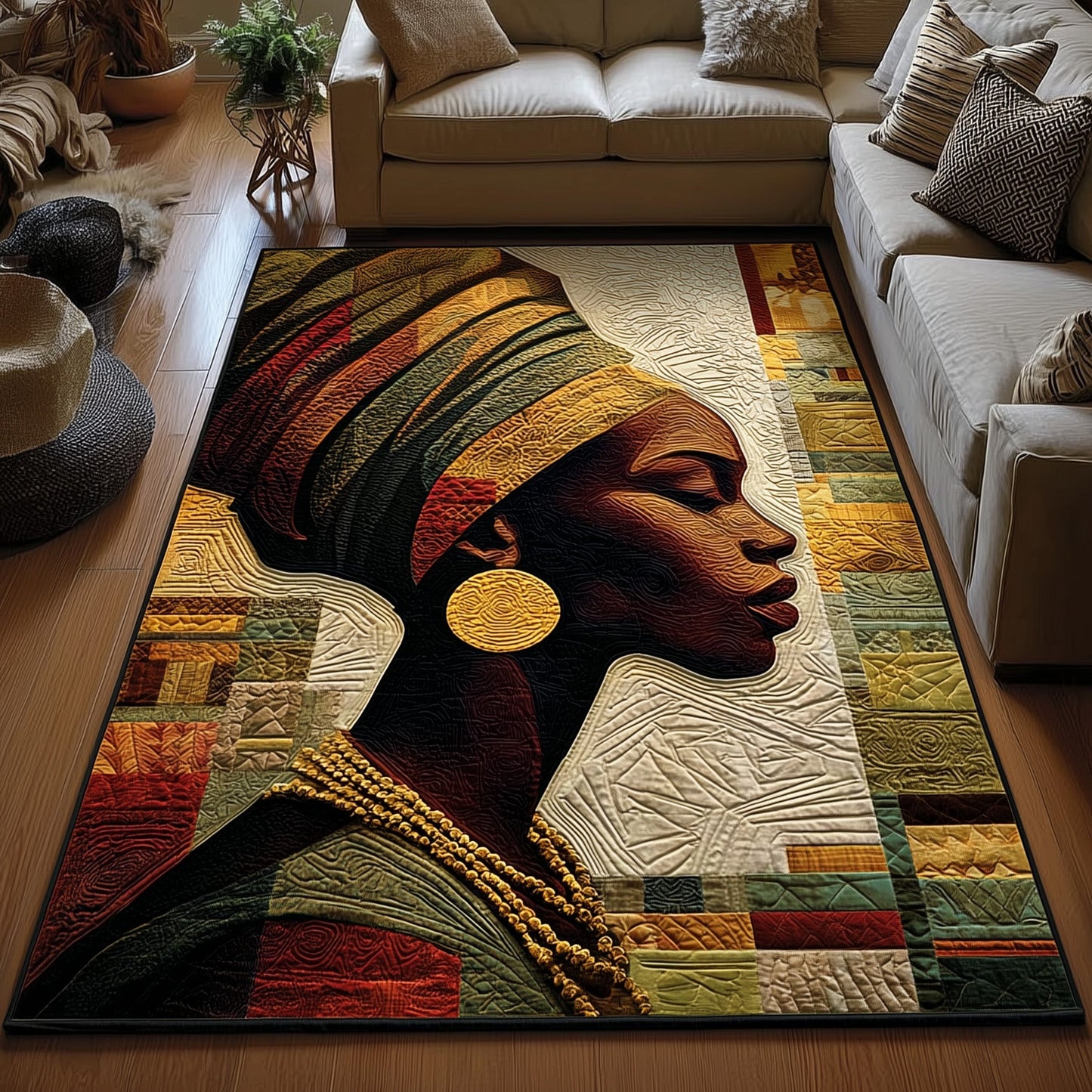 Golden Queens Area Rug GFTOYC1062