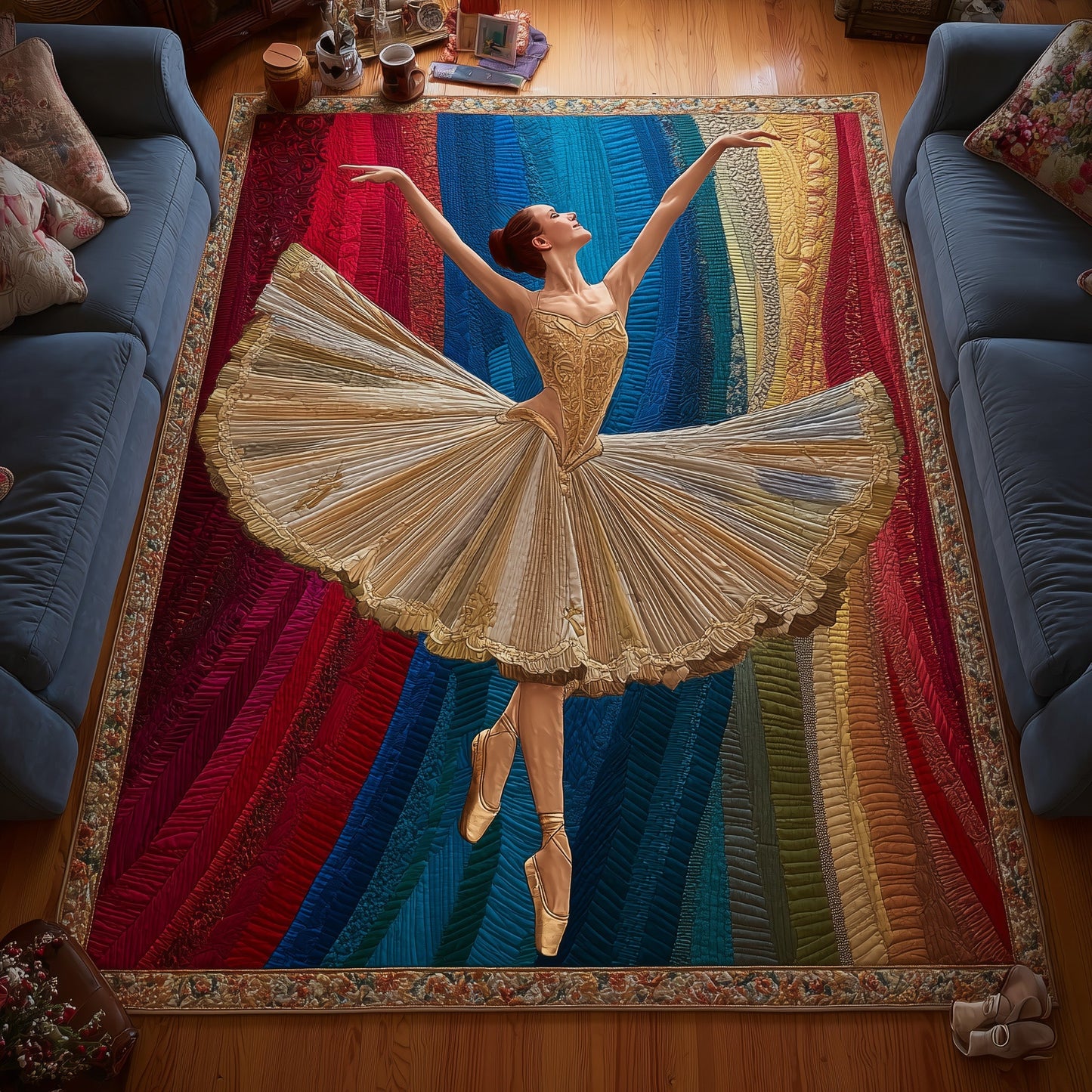 Rhythmic Beauty Area Rug GFTOYC1081