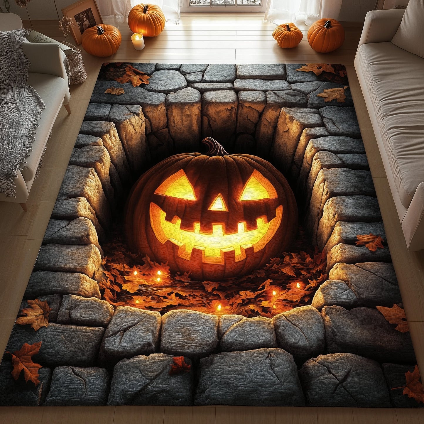 Spooky Glow Area Rug GFTOYC1093