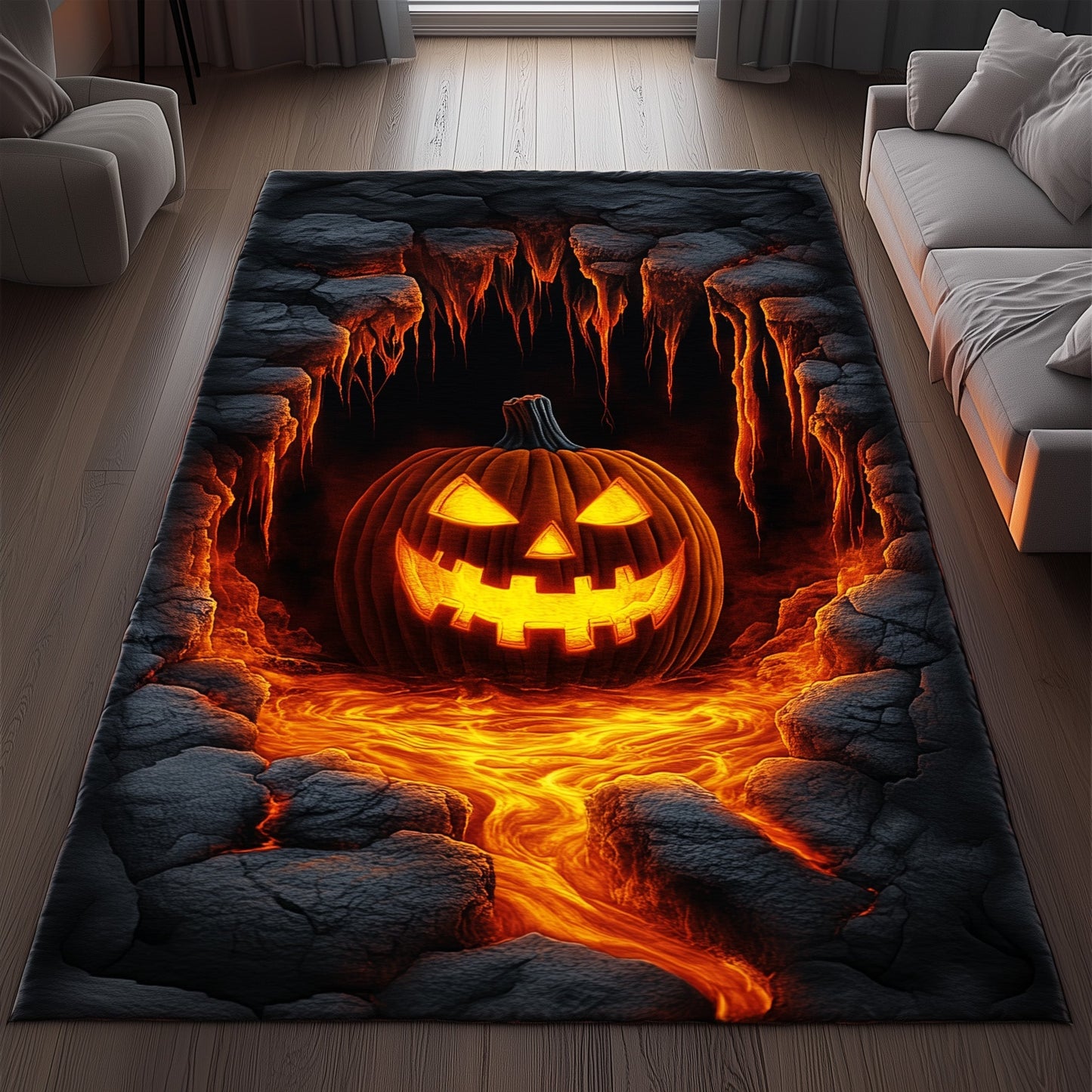 Spooky Glow Area Rug GFTOYC1096