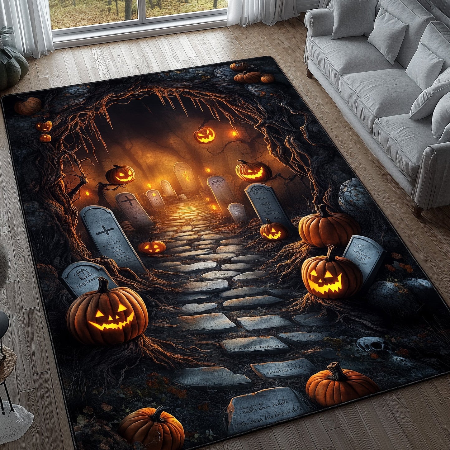 Spooky Glow Area Rug GFTOYC1097