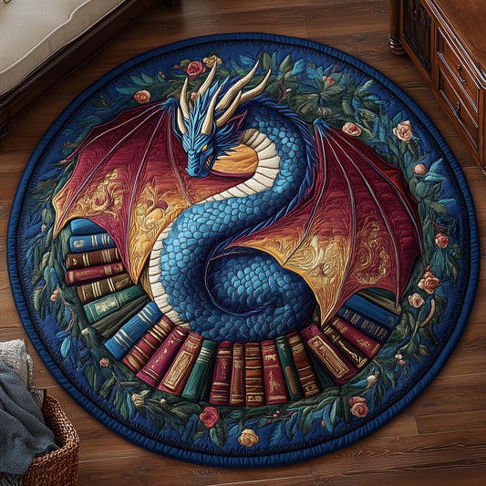 Mystic Dragon Quilted Round Mat GFTOYC1126