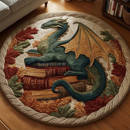 Mystic Dragon Quilted Round Mat GFTOYC1127