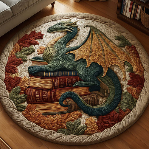 Mystic Dragon Quilted Round Mat GFTOYC1127