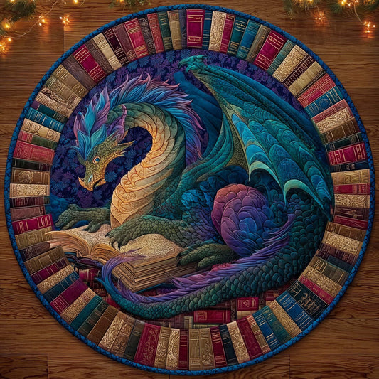 Mystic Dragon Quilted Round Mat GFTOYC1128