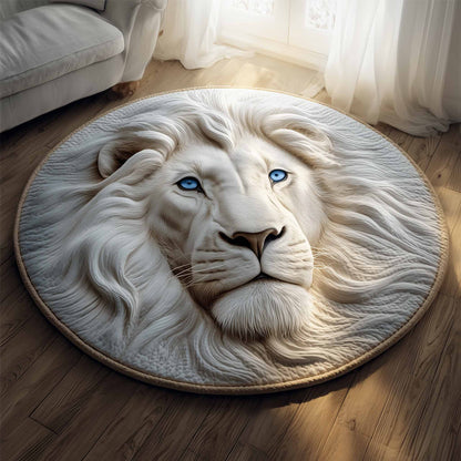 Majestic Lion Quilted Round Mat GFTOYC1144