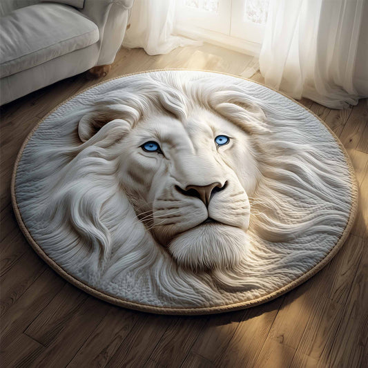 Majestic Lion Quilted Round Mat GFTOYC1144