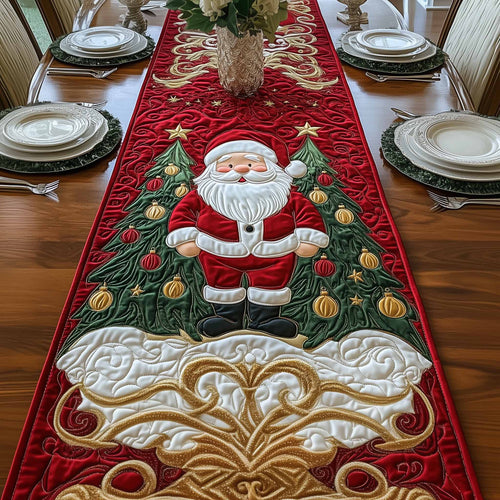 Merry Claus Quilted Table Runner GFTOYC1161