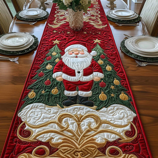 Merry Claus Quilted Table Runner GFTOYC1161