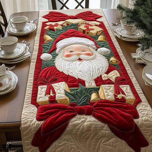 Merry Claus Quilted Table Runner GFTOYC1162