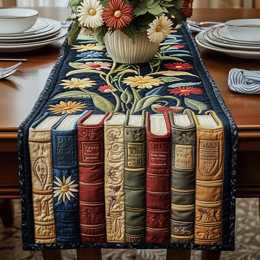 Book Dream Quilted Table Runner GFTOYC1183