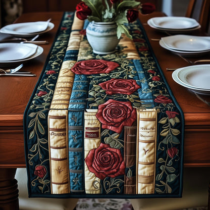 Book Bloom Quilted Table Runner GFTOYC1186