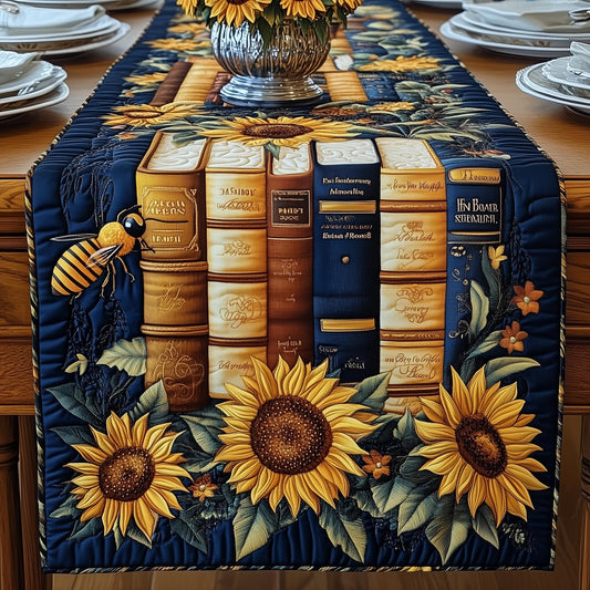 Book Bloom Quilted Table Runner GFTOYC1187