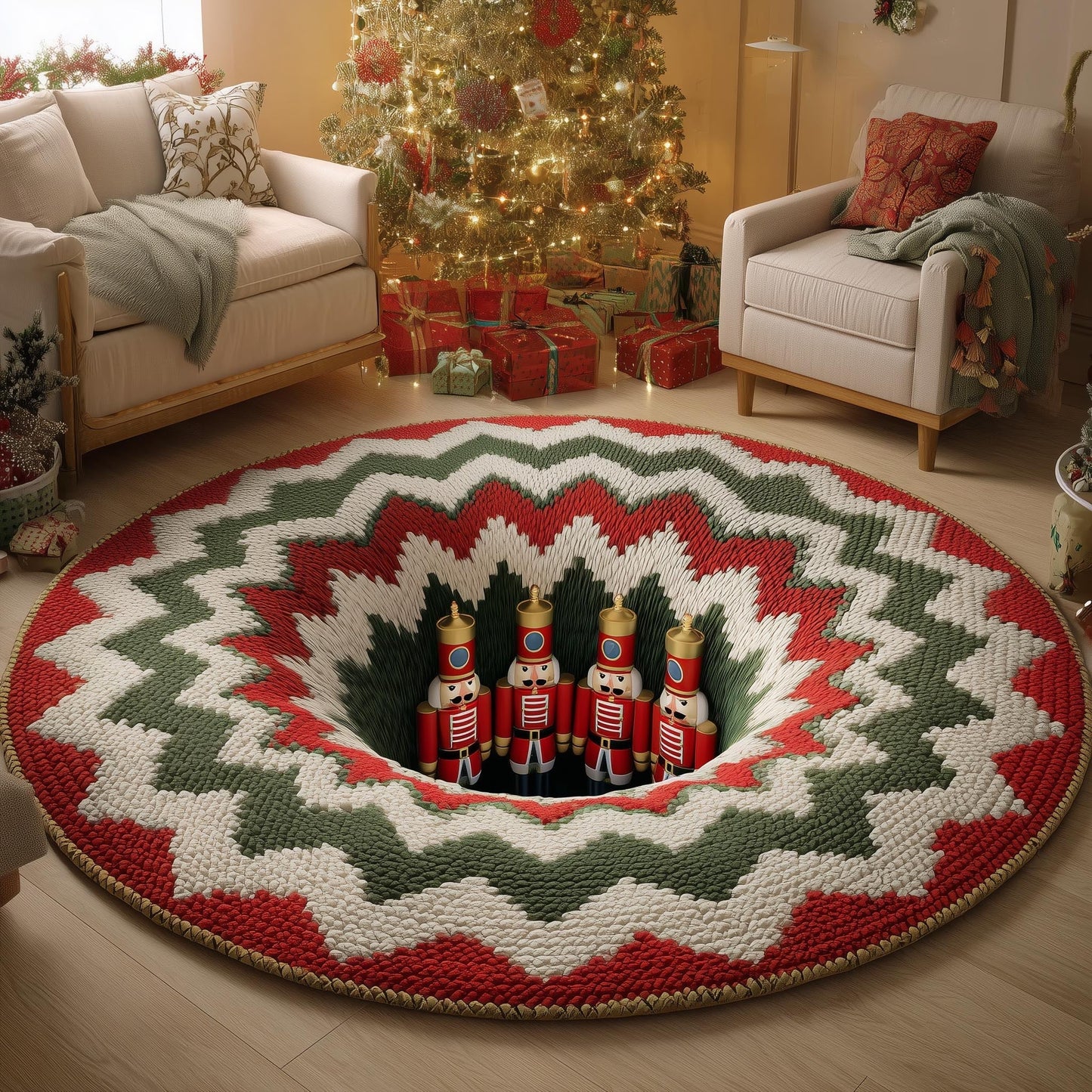 Winter Soldier Quilted Round Mat GFTOYC1189