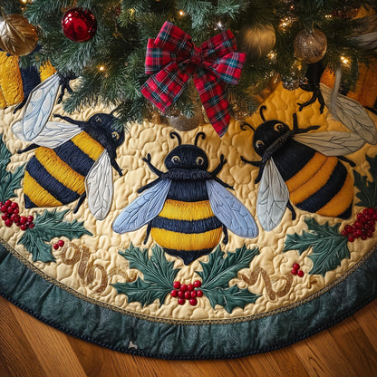 Bee Dream Quilted Tree Skirt GFTOYC1197