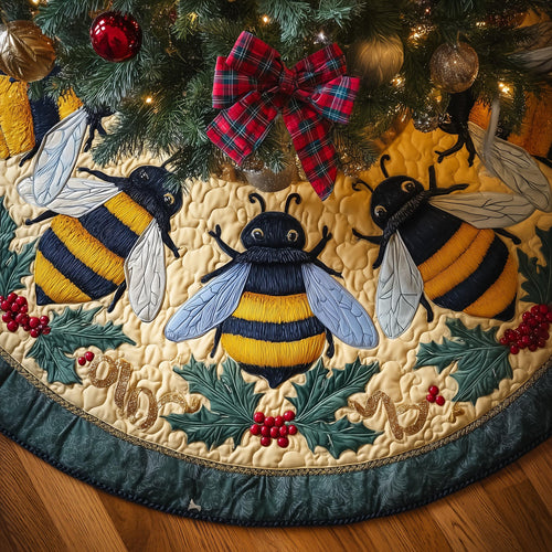 Bee Dream Quilted Tree Skirt GFTOYC1197