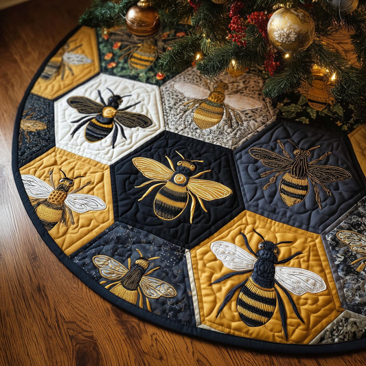 Bee Dream Quilted Tree Skirt GFTOYC1201