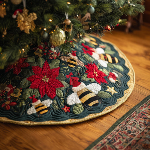 Bee Dream Quilted Tree Skirt GFTOYC1202