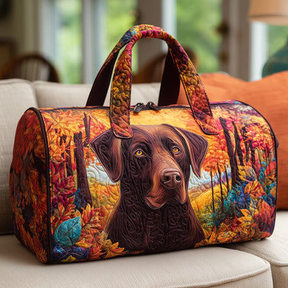 Autumn Labrador Quilted Duffle Bag GFTOYC121