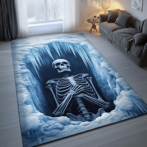 Frosted Skeleton Area Rug GFTOYC1216
