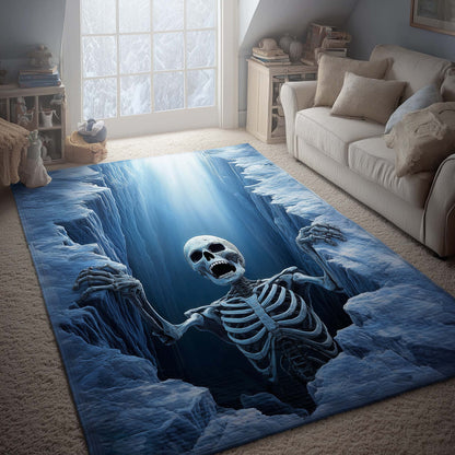 Frosted Skeleton Area Rug GFTOYC1221