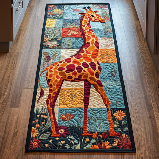Golden Giraffe Runner Rug GFTOYC1246