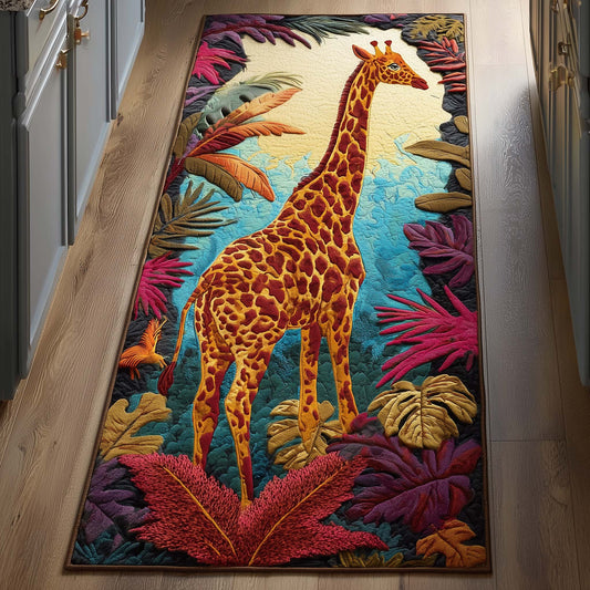 Golden Giraffe Runner Rug GFTOYC1248