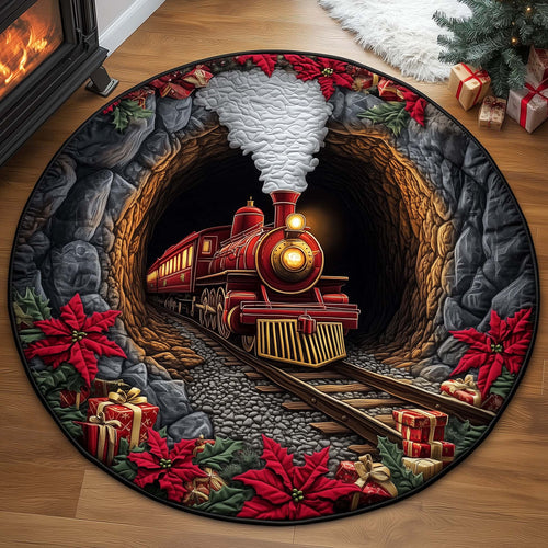 Tunnel Express Quilted Round Mat GFTOYC1256