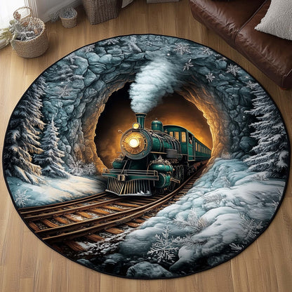 Tunnel Express Quilted Round Mat GFTOYC1258