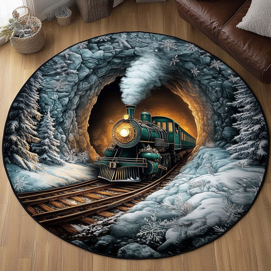 Tunnel Express Quilted Round Mat GFTOYC1258