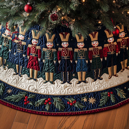 Elegant Nutcracker Quilted Tree Skirt GFTOYC1286