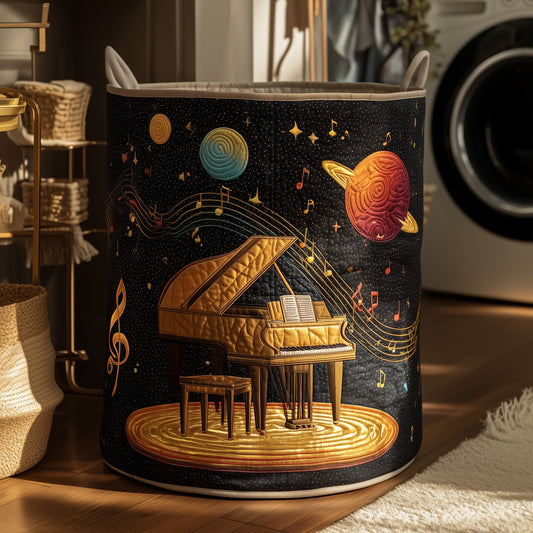 Universal Piano Quilted Laundry Basket GFTOYC128