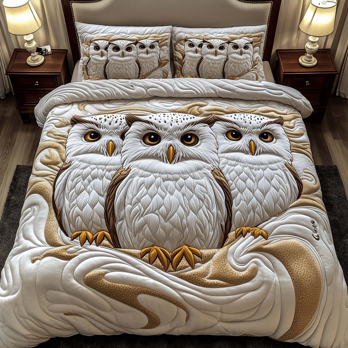 Majestic Owl Duvet Cover Set GFTOYC1355