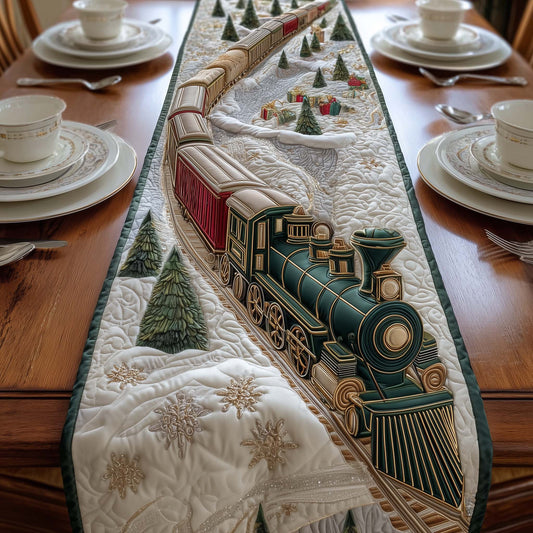 Winter Express Journey Quilted Table Runner GFTOYC1368