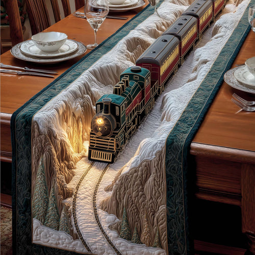 Winter Express Journey Quilted Table Runner GFTOYC1373