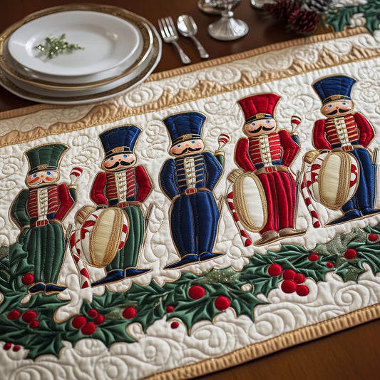 Nutcracker Parade Quilted Table Runner GFTOYC1436