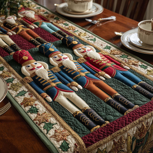 Nutcracker Parade Quilted Table Runner GFTOYC1438