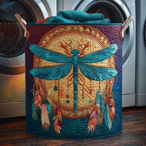Moonlight Catcher Quilted Laundry Basket GFTOYC1456