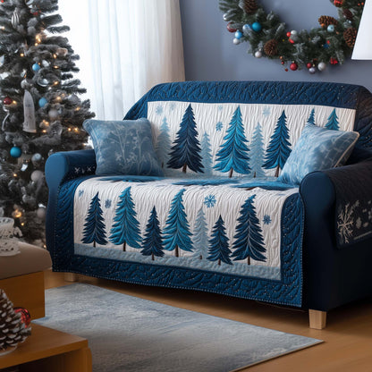 Serene Pines Quilted Sofa Cover GFTOYC1468